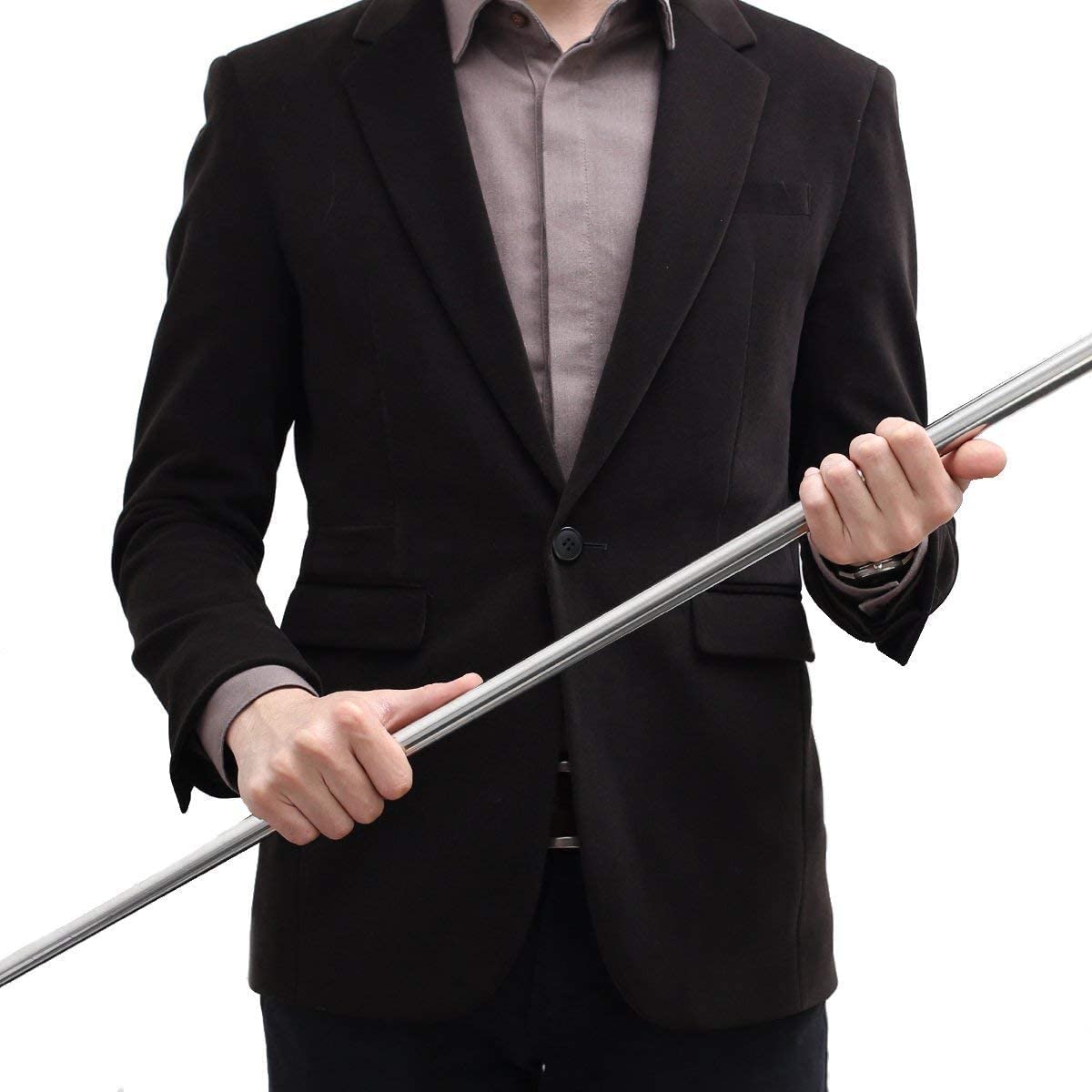 Magic Stick Silver Appearing Cane Metal Steel Professional Trick Prop Stretchable Extendable Stick Stress Relieve Magical Pocket Staff for Girls Boys Adult Magic Stick Silver Appearing Cane Metal Steel Professional Trick Prop Stretchable Extendable Stick Stress Relieve Magical Pocket Staff for Girls Boys Adult